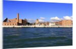 Zattere Canal on the way to the seaport. by Anonymous