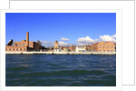 Zattere Canal on the way to the seaport. by Anonymous