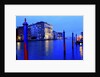 Canal Grande, view near the Accademia bridge. by Anonymous