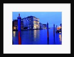 Canal Grande, view near the Accademia bridge. by Anonymous