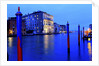 Canal Grande, view near the Accademia bridge. by Anonymous