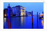 Canal Grande, view near the Accademia bridge. by Anonymous