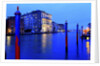 Canal Grande, view near the Accademia bridge. by Anonymous