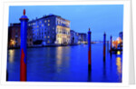 Canal Grande, view near the Accademia bridge. by Anonymous