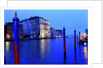 Canal Grande, view near the Accademia bridge. by Anonymous
