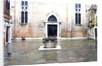 Dorsoduro, the area near the Accademia bridge. by Anonymous
