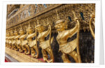 Grand Palace Complex, Wat Phra Kaew Temple (Temple of the Emerald Buddha), decorations with Garuda and Nagas statues by Anonymous
