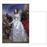 Portrait of the Duchess of Nemours by M.P. Julien Laurent