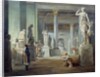 The room of seasons in the Louvre Museum by Hubert Robert