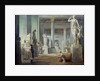The room of seasons in the Louvre Museum by Hubert Robert