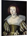 Portrait of a woman attributed to Etienne Dumonstier by Anonymous