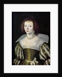 Portrait of a woman attributed to Etienne Dumonstier by Anonymous
