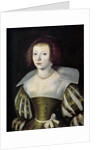 Portrait of a woman attributed to Etienne Dumonstier by Anonymous