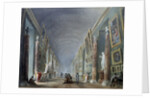 The Grand Hall of the Louvre by Hubert Robert