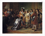 Duke of Anjou proclaimed King Felipe V of Spain by Francois Gerard