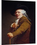 Self-Portrait of the artist with a mocking face by Joseph Ducreux