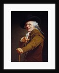 Self-Portrait of the artist with a mocking face by Joseph Ducreux