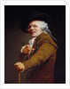 Self-Portrait of the artist with a mocking face by Joseph Ducreux