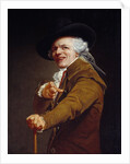 Self-Portrait of the artist with a mocking face by Joseph Ducreux