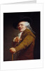 Self-Portrait of the artist with a mocking face by Joseph Ducreux