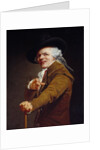 Self-Portrait of the artist with a mocking face by Joseph Ducreux