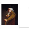 Self-Portrait of the artist with a mocking face by Joseph Ducreux