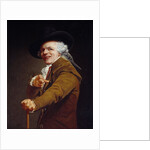 Self-Portrait of the artist with a mocking face by Joseph Ducreux