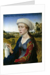 Mary Magdalene from the Triptych of the Braque Family by Rogier van der Weyden