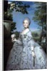 Portrait of Marie Louise of Parma, Princess of Asturias by Anton Raphael Mengs