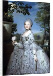 Portrait of Marie Louise of Parma, Princess of Asturias by Anton Raphael Mengs