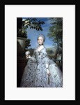 Portrait of Marie Louise of Parma, Princess of Asturias by Anton Raphael Mengs