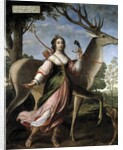 Portrait de la Duchesse de Chevreuse par Claude Deruet attributed to Claude Deruet by Anonymous