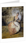 The Anxious Lover by Jean Antoine Watteau