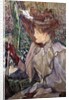 Portrait of Honorine Platzer (Woman with Gloves) by Henri de Toulouse-Lautrec