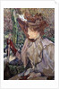 Portrait of Honorine Platzer (Woman with Gloves) by Henri de Toulouse-Lautrec