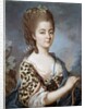 Portrait of Marie Aurore de Saxe, grandmother of the writer Georges Sand by Anonymous