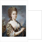 Portrait of Marie Aurore de Saxe, grandmother of the writer Georges Sand by Anonymous