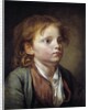 Portrait of a young boy by Jean-Baptiste Greuze