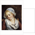 Portrait of a young girl by Jean-Baptiste Greuz