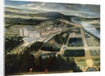View of the castle and garden of Saint Cloud by Etienne Allegrain