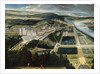 View of the castle and garden of Saint Cloud by Etienne Allegrain