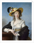 Portrait of the Duchess of Polignac by Elisabeth Vigee-Lebrun