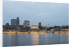 View of Elbe River and St. Pauli Landungsbrucken from Stage Theatre Hamburg by Anonymous