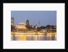 View of Elbe River and St. Pauli Landungsbrucken from Stage Theatre Hamburg by Anonymous