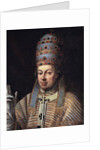 Portrait of Pope Pius VI by Anonymous