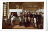 Napoleon Visiting the Infirmary of Invalides on 11th February 1808 by Alexandre Veron Bellecourt