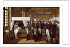 Napoleon Visiting the Infirmary of Invalides on 11th February 1808 by Alexandre Veron Bellecourt