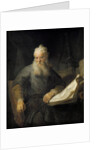 Apostle Paul by Rembrandt van Rijn