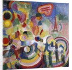 Homage to Bleriot by Robert Delaunay