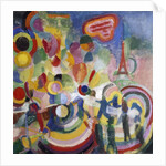 Homage to Bleriot by Robert Delaunay